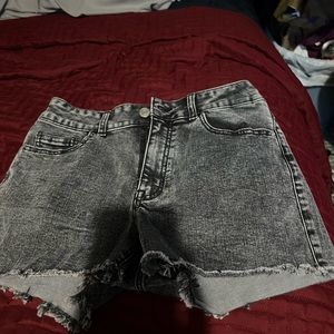 Fringed shorts